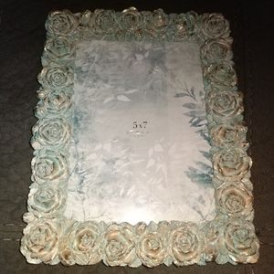 NEW! Floral Picture Frame